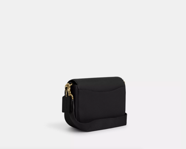 Coach Amelia Saddle Bag (Black) - Image 3