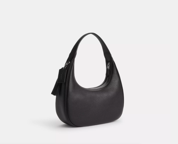 Pre Order-Coach Carmen Shoulder Bag (Black) - Image 5