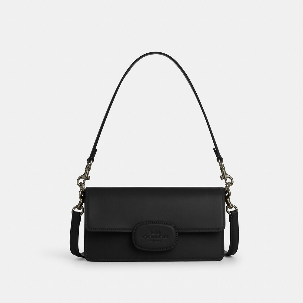 Coach Eliza Flap Crossbody With Leather Covered Closure