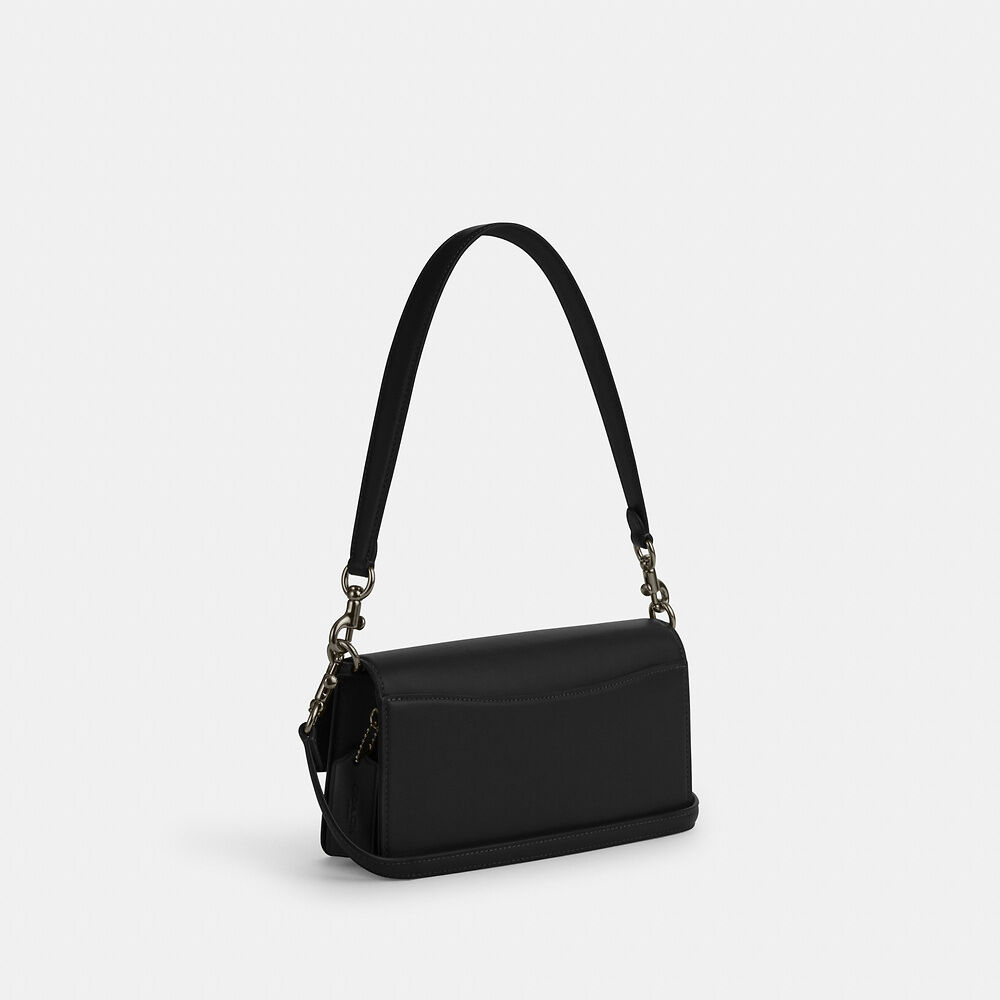 Coach Eliza Flap Crossbody With Leather Covered Closure