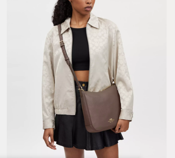 Coach Ellie File Bag (Dark Stone) - Image 2