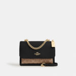 Coach Klare Crossbody Bag In Signature Canvas (Tan Black Multi)