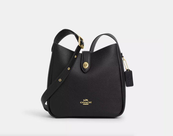 Coach Hadley Convertible Crossbody Bag (Black)