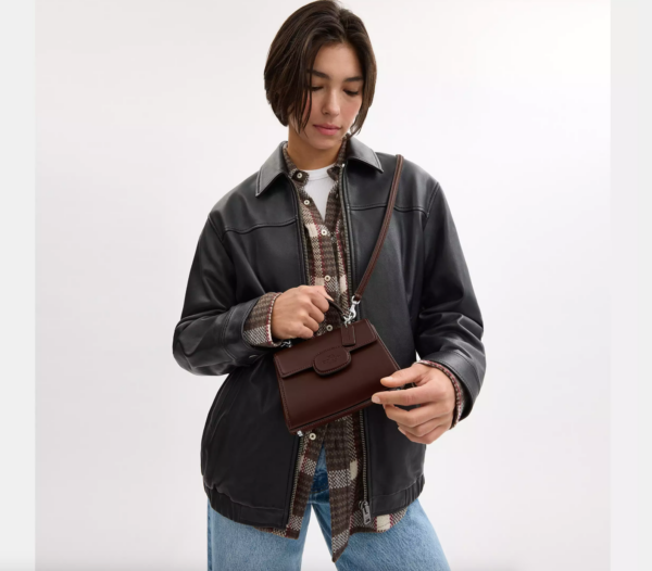 Coach Eliza Mini Top Handle Bag (Maple) - Image 3