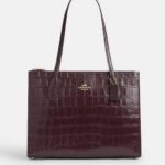 IN TRANSIT - Coach Nina Tote Bag (Merlot)