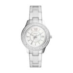 Fossil Stella Three-Hand Date Stainless Steel Women Watch (ES5130)
