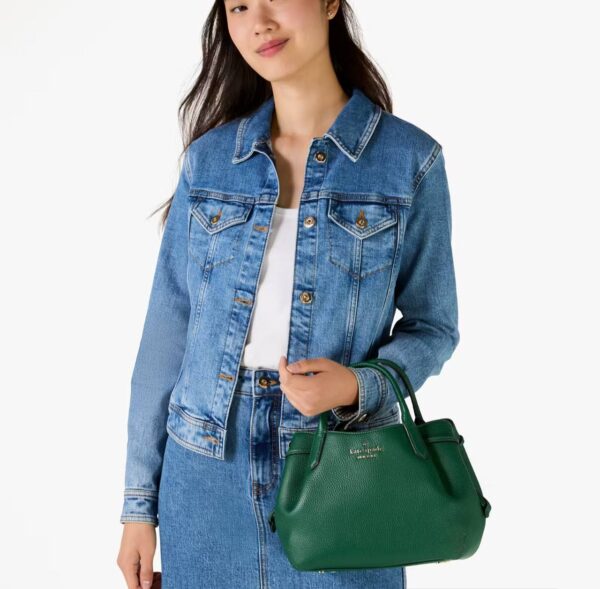 Kate Spade Dumpling Small Satchel (Arugula) - Image 3