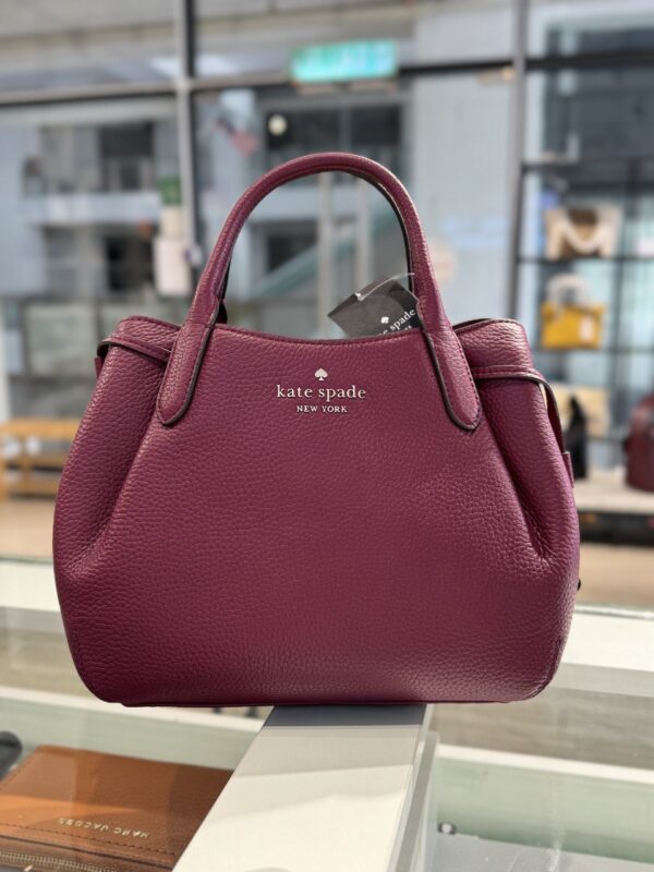 Kate Spade Dumpling Small Satchel (Blackberry) - Image 2