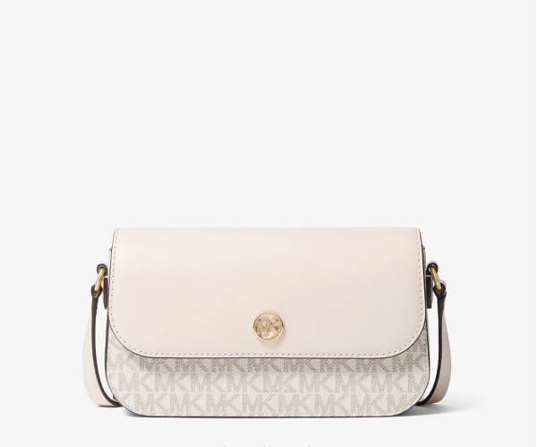 Michael Kors Jet Set Travel Crossbody Bag (Cream Multi)