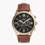 Fossil Sullivan Multifunction Brown Leather Men Watch (BQ2261)
