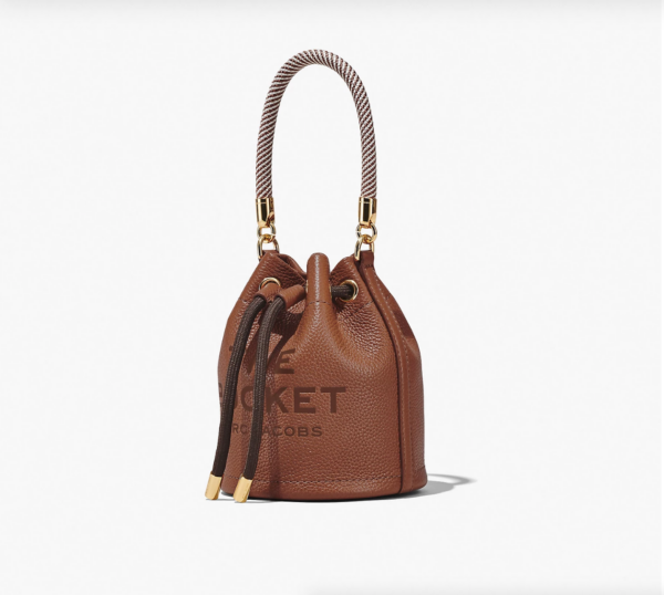 Marc Jacobs The Leather Mini Bucket Bag (Black) - Image 7