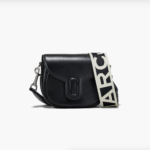 Marc Jacobs The Covered J Medium Marc Saddle Bag (Black) -  Boutique Collection