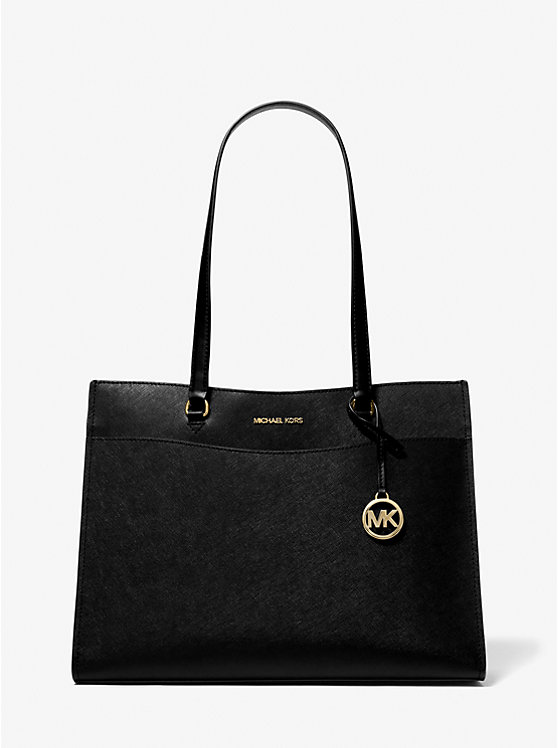 All black michael kors purse 2025