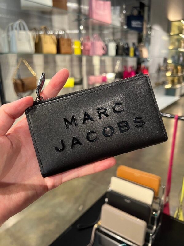 Pre Order-Marc Jacobs Slim Bifold Wallet (Black)