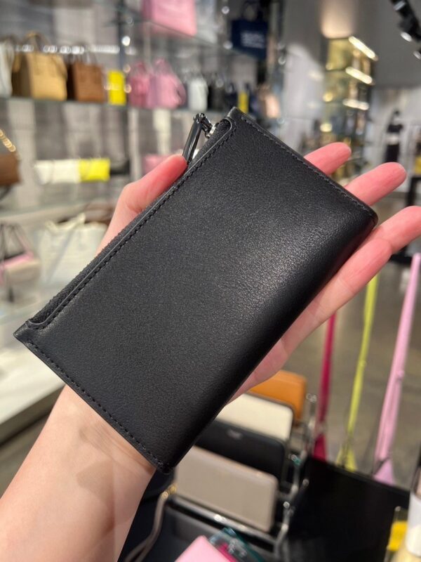 Pre Order-Marc Jacobs Slim Bifold Wallet (Black) - Image 2