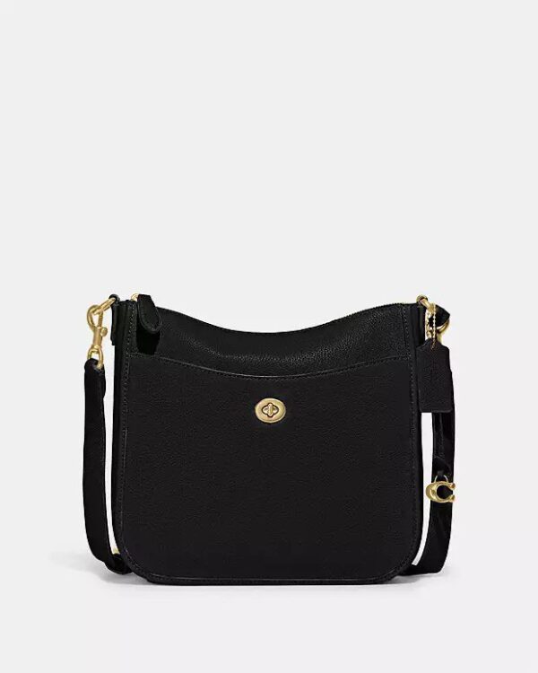 [Pre-Order] - Coach Chaise Crossbody 19 (Black)-Boutique Collection