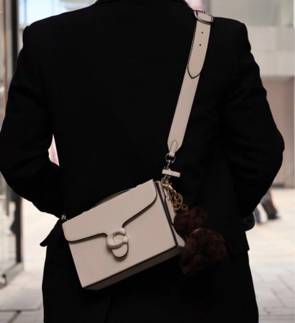 Coach Tabby Box Bag (Chalk)-Boutique Collection - Image 4