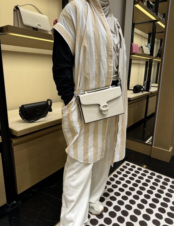 Coach Tabby Box Bag (Chalk)-Boutique Collection - Image 2