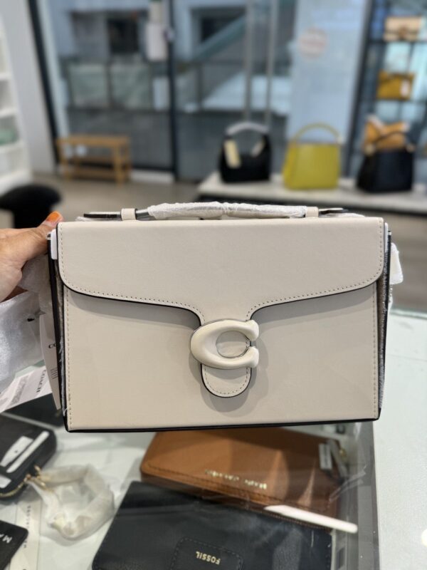 Coach Tabby Box Bag (Chalk)-Boutique Collection