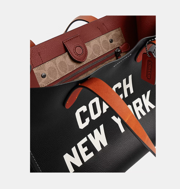 Coach Relay Tote 34 (Black) - Boutique Collection - Image 4