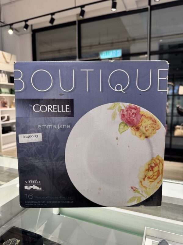 CLEARANCE-Corelle Boutique Emma Jane 16-Piece Dinnerware Set - SELF PICK-UP ONLY - Image 3