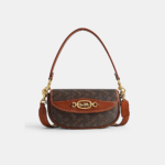 Coach Harley Shoulder Bag 23 With Horse And Carriage (Burnished Amber) - Boutique Collection