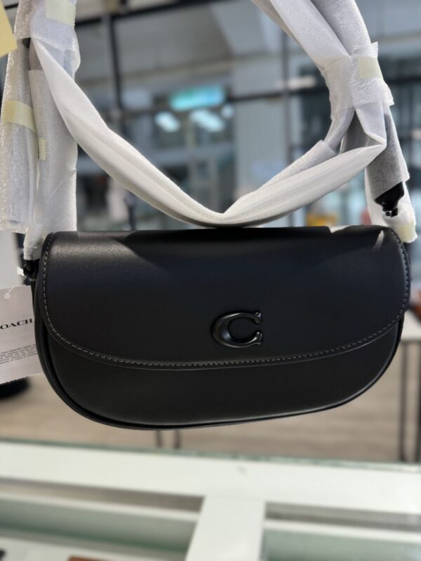 Coach Emmy Saddle Bag 23 (Black)-Boutique Collection - Image 8
