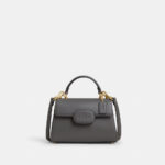 Coach Eliza Mini Top Handle Bag (Charcoal)