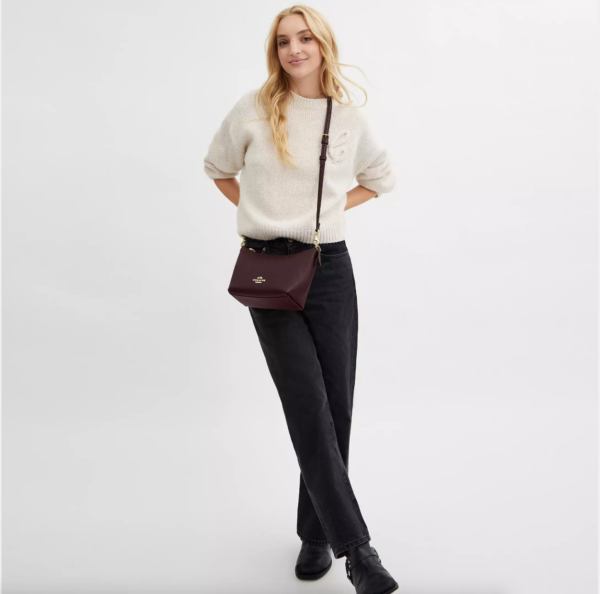 Coach Zip Top Shoulder Bag In Signature (Metal Multi) - Image 4