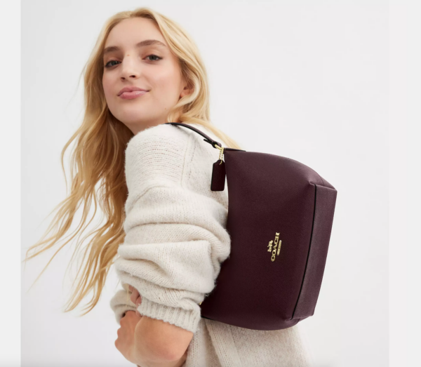 Coach Zip Top Shoulder Bag In Signature (Metal Multi) - Image 3