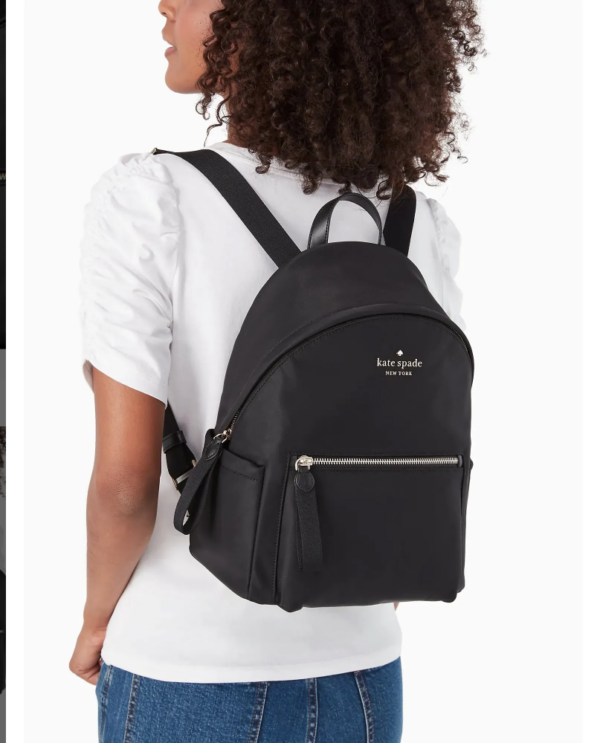 Kate Spade Chelsea Medium Backpack (Black) - Image 3