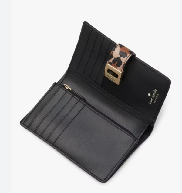 Kate Spade Phoebe Spotted Leopard Medium Wallet (Multi) - Image 2
