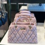 PRE ORDER-Kate Spade Carey Small Sullivan Faux Fur (Rose Smoke)