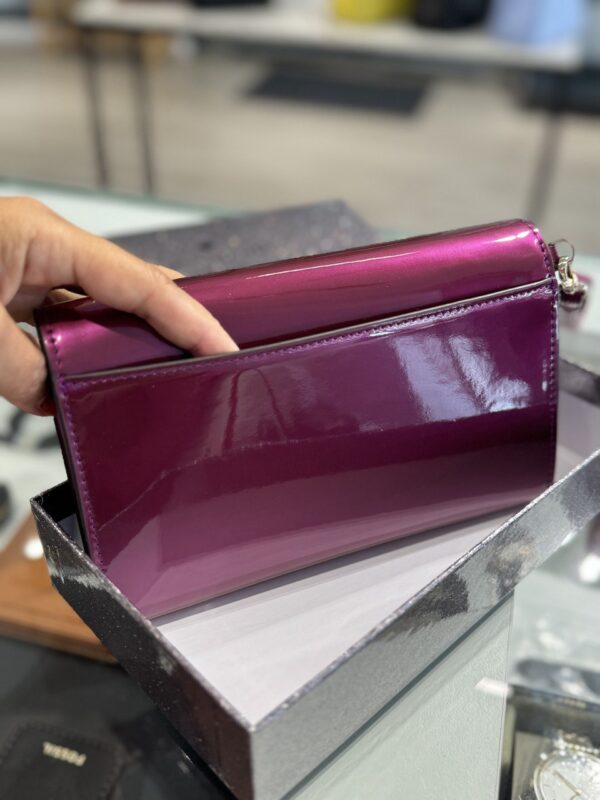 Kate Spade Kenzie Boxed Medium Flap Wristlet (Raspberry) - Image 3