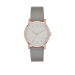DKNY Soho Three-Hand Grey Leather Watch (NY2341)