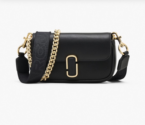 Pre Order-Marc Jacobs The J Marc Mini Shoulder Bag (Black)