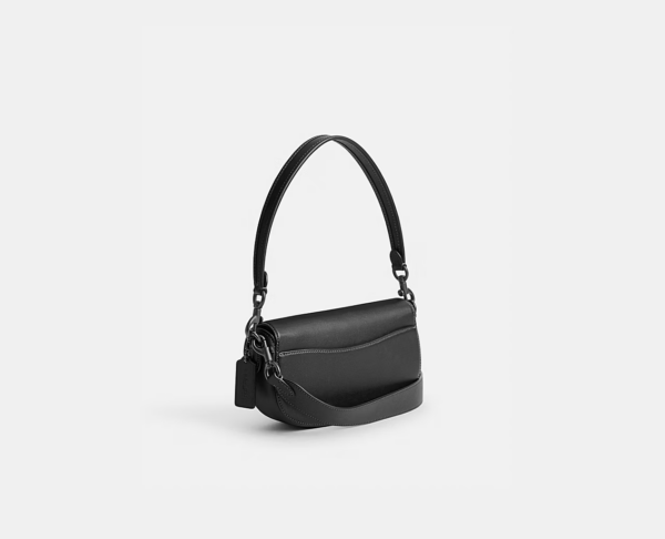 Coach Emmy Saddle Bag 23 (Black)-Boutique Collection - Image 6