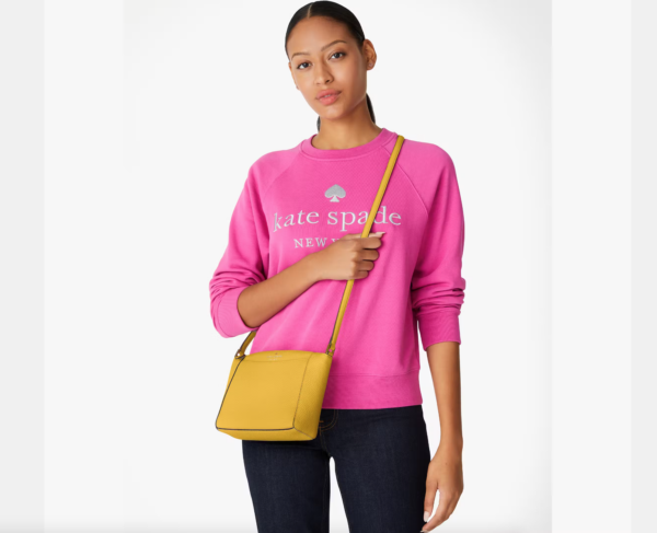 Pre Order-Kate Spade Monica Small Crossbody (Daffodil) - Image 3