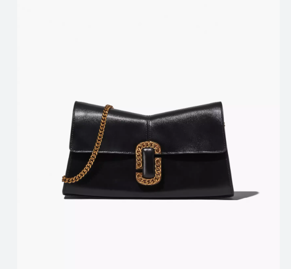Marc Jacobs The St Marc Convertible Clutch Chain Bag (Black) - Image 5