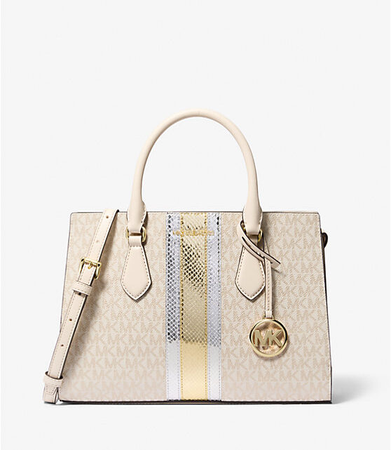 Pre Order-Michael Kors Sheila Medium Signature Logo and Pre Order-Michael Kors Sheila Medium Signature Logo and