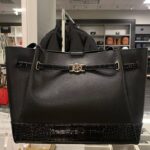 Michael Kors Michael Kors Reed Belted Tote (Black)