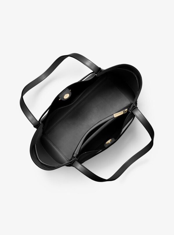 Michael Kors Michael Kors Reed Belted Tote (Black) - Image 3