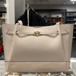 Michael Kors Michael Kors Reed Belted Tote (Cream)