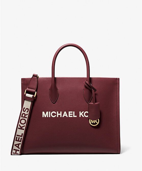 Michael Kors Mirella Medium Tote Bag (Oxblood) | Butik Sarah