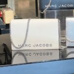 Pre Order - Marc Jacobs Party On A Chain Crossbody Leather Bag (White)