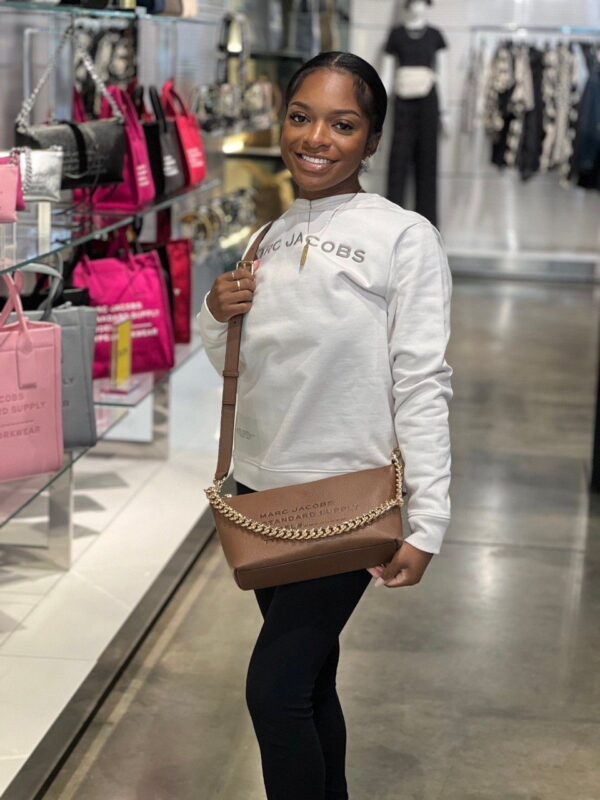 Marc Jacobs Chain Shoulder Bag (Cognac) - Image 2