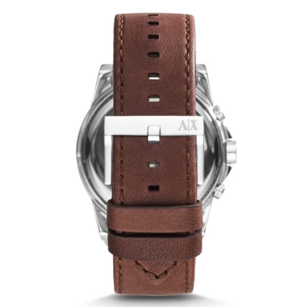 Armani Exchange Men's Dress Chronograph Leather Watch (AX2501) - Image 3