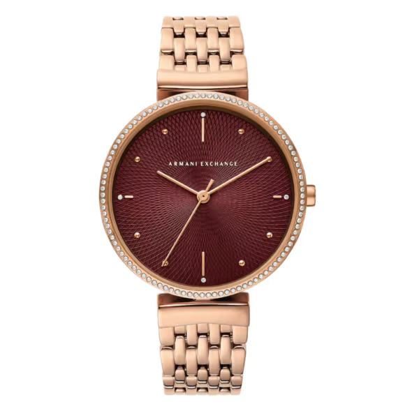 Armani Exchange Women Rose Gold Watch AX5912
