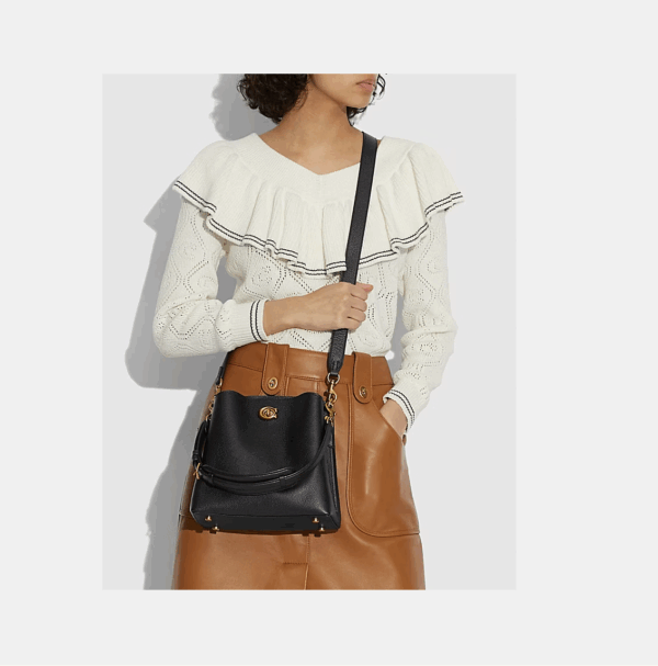 Coach Willow Bucket Bag (Black)-Boutique Collection - Image 5
