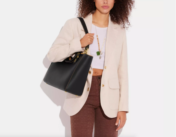 Coach Rae Tote Bag (Black)-Boutique Collection - Image 9